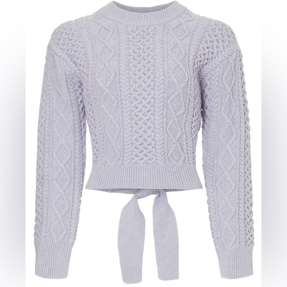 Rails Amy Sweater Lavender Tie Back Small